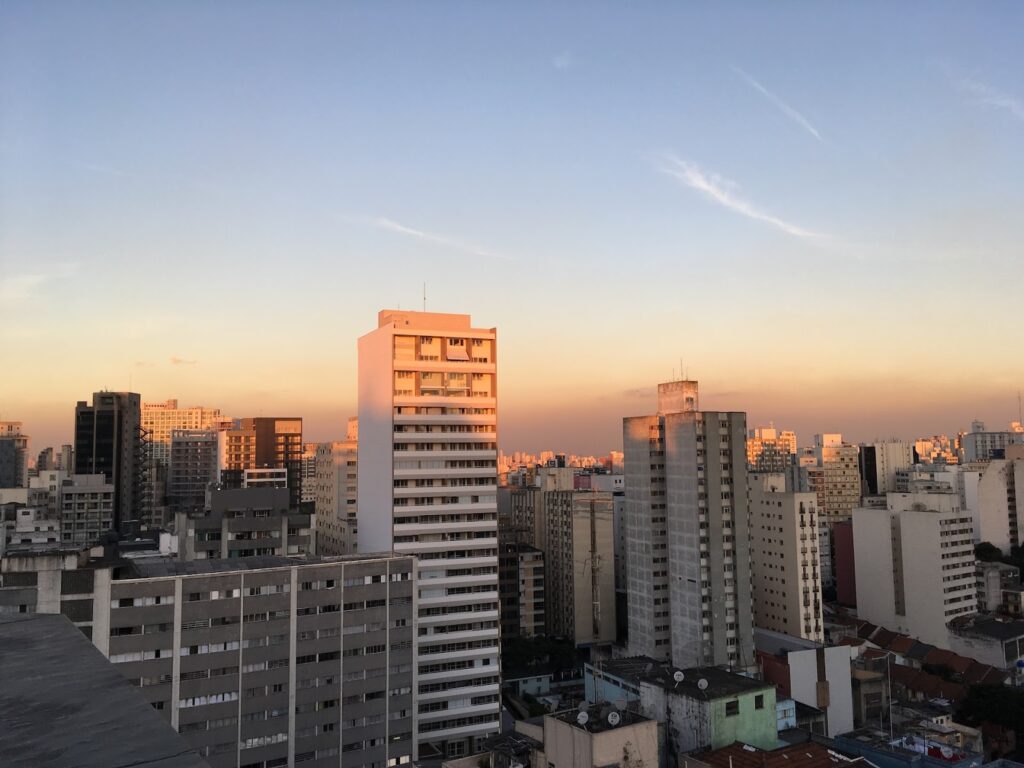 São Paulo is one of Brazil's biggest cities and can be best viewed from its urban skyline.